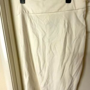 Grace Elements size 14 off white skirt